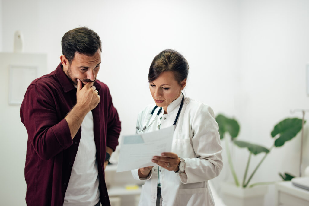 Paciente es atendido por herpes zóster